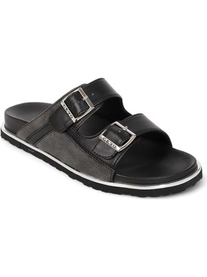 Ceyo 2008-9988-8 Tam Anatomik Kadın Günlük Terlik - NKT02008-SIYAH-36