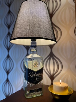 Design Shops Şık Tasarımlı Ballantines Şişe Abajur