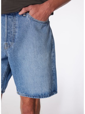 Jack & Jones Loose Fit Mavi Erkek Denim Şort Rddloose Royal Shorts Re 180 Sn