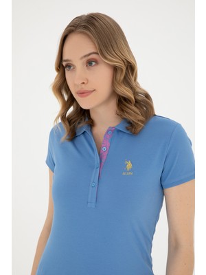 U.S. Polo Assn. Kadın Koyu Mavi Tişört Basic 50280065-VR032