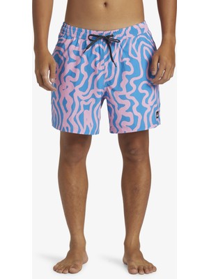 Quiksilver Pembe Erkek Şort Mayo AQYJV03144_SURFSILK Mıx Volley 16