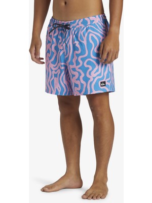 Quiksilver Pembe Erkek Şort Mayo AQYJV03144_SURFSILK Mıx Volley 16