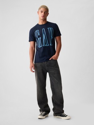 Gap Erkek Lacivert Gap Logo T-Shirt