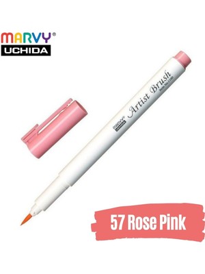 Marvy Artist Brush Pen 1100 Firça Uçlu Kalem 57 Rose Pink