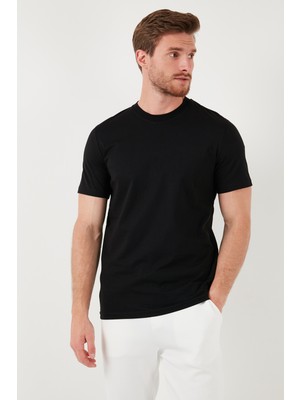 Buratti Pamuklu Regular Fit 2'li Basic T Shirt Erkek T Shirt 59020202