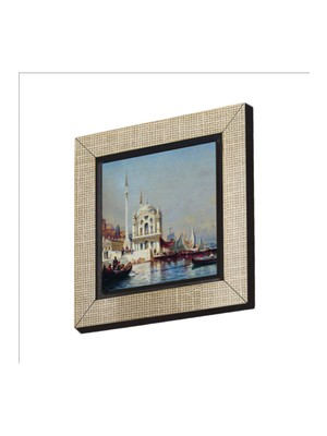 Sadrazam Ortaköy Camii A. P. Bogolyubov, 1860’LAR Baskılı Mdf MAGNETKRT-038BUZDOLABI Süsü