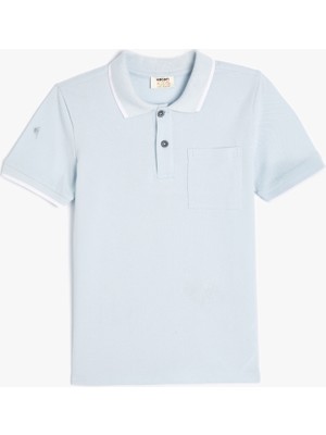 Koton Basic Polo Yaka Tişört Kısa Kollu Pamuklu