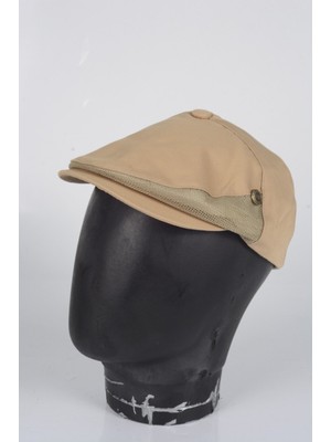 mercantoptan Keten Kumaş Yazlık Bedenli Fileli Mödel London Kasket