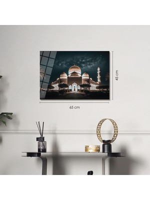 Wall Art İstanbul Şeyh Zayed Bin Sultan El Nayan Camii Cam Tablo - WTC010