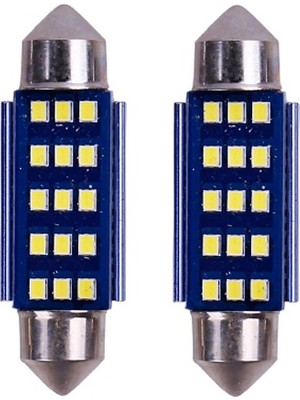 Space Dekoratif LED Ampul 15SMD Canbus 39MM Sofit Ampul Beyaz/ LAAM870