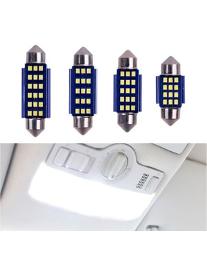 Space Dekoratif LED Ampul 15SMD Canbus 39MM Sofit Ampul Beyaz/ LAAM870