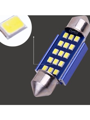 Space Dekoratif LED Ampul 12SMD Canbus 31MM Sofit Ampul Beyaz/ LAAM868