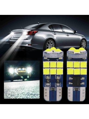 Space Dekoratif LED Ampul T10-18SMD 3030CANBUS 12V Çift Beyaz/ LAAM867