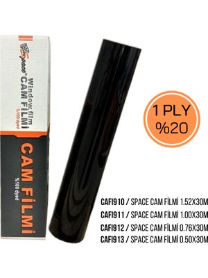 Space Cam Filmi 0.50X30M %20 1ply / CAFI913