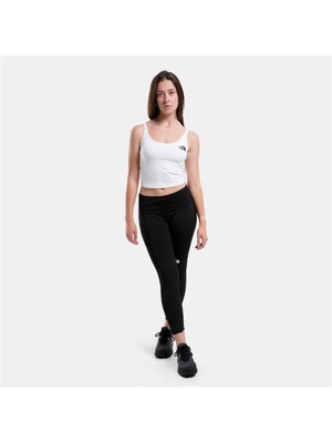 The North Face W Slim Crop Tank Kadın Beyaz T-Shirt