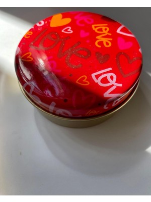 SNA Teneke Kutuda Mum Kokulu Dekoratif Kokulu Mum Renkli Mum