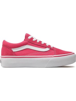 Vans Old Skool Platform J Pembe Sneaker