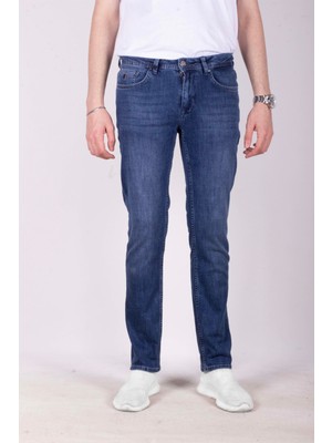 Ncs Jeans Erkek Kot Pantolon Slim Fit Koyu Mavi Düz Paça 5 Cepli Jean Ncs Jeans 2245 6096