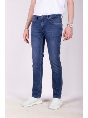 Ncs Jeans Erkek Kot Pantolon Slim Fit Koyu Mavi Düz Paça 5 Cepli Jean Ncs Jeans 2245 6096