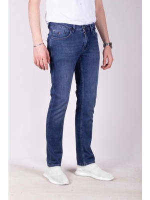 Ncs Jeans Erkek Kot Pantolon Slim Fit Koyu Mavi Düz Paça 5 Cepli Jean Ncs Jeans 2245 6096