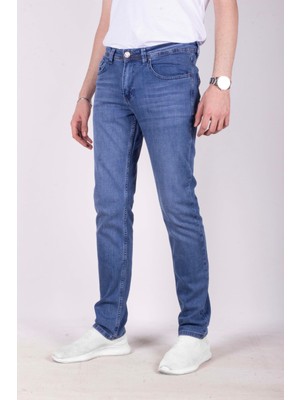 Ncs Jeans Erkek Kot Pantolon Slim Fit Mavi Düz Paça 5 Cepli Jean Ncs Jeans 2248 6096