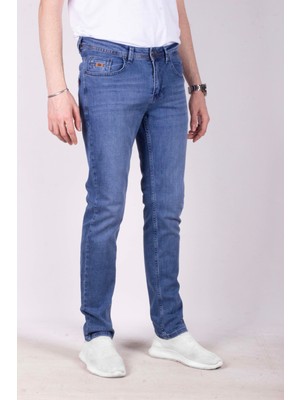 Ncs Jeans Erkek Kot Pantolon Slim Fit Mavi Düz Paça 5 Cepli Jean Ncs Jeans 2248 6096