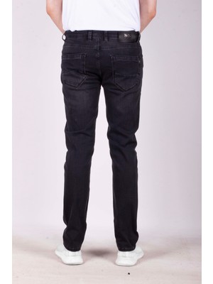 Ncs Jeans Erkek Kot Pantolon Slim Fit Siyah Düz Paça 5 Cepli Jean Ncs Jeans 2244-6098