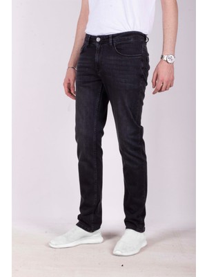 Ncs Jeans Erkek Kot Pantolon Slim Fit Siyah Düz Paça 5 Cepli Jean Ncs Jeans 2244-6098