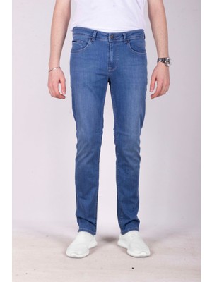 Ncs Jeans Erkek Kot Pantolon Slim Fit Mavi Düz Paça 5 Cepli Jean Ncs Jeans 2249 6142