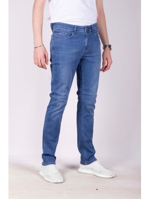 Ncs Jeans Erkek Kot Pantolon Slim Fit Mavi Düz Paça 5 Cepli Jean Ncs Jeans 2249 6142