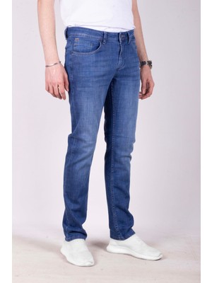 Ncs Jeans Erkek Kot Pantolon Slim Fit Mavi Düz Paça 5 Cepli Jean Ncs Jeans 2254 6138