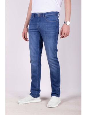 Ncs Jeans Erkek Kot Pantolon Slim Fit Mavi Düz Paça 5 Cepli Jean Ncs Jeans 2254 6138