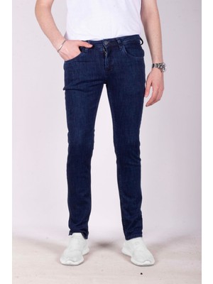 Ncs Jeans Erkek Kot Pantolon Slim Fit Koyu Mavi Düz Paça 5 Cepli Jean Ncs Jeans 2212 6096