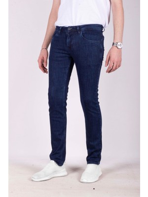 Ncs Jeans Erkek Kot Pantolon Slim Fit Koyu Mavi Düz Paça 5 Cepli Jean Ncs Jeans 2212 6096