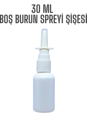 Einnatur 3 Adet Boş Burun Spreyi Şişesi, Pp, 30 cc