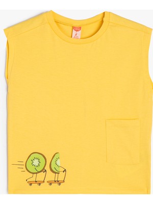 Koton Atlet Kolsuz Tek Cep Detaylı Pamuklu