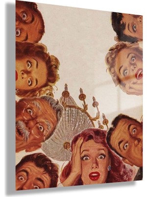 Gaagart Temperli Cam Psikoloji Poliklinik Tablosu Şaşkın Insanlar