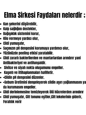Durusoy Shop Center Lokmanzade Elma Sirkesi 500ML
