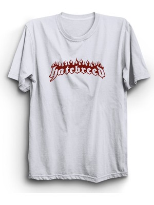 The Fame Hatebreed, Rock Metal Müzik Grubu Baskılı, %100 Pamuk Tişört