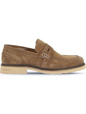 Bueno Shoes Taba Süet Erkek Loafer 07MA22200309