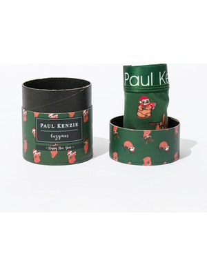 Paul Kenzie Desenli String Külot - Christmas Collection - Lazymas