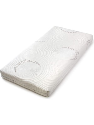 Heyner Bamboo Thermo Bebek Yatağı Park Beşik Yatağı Thermo Pamuk Yatak