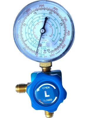 Dunan E0000977	KLİMA Gaz Saati Tekli Manifold A.b (R410/R22/R134A/R404A)