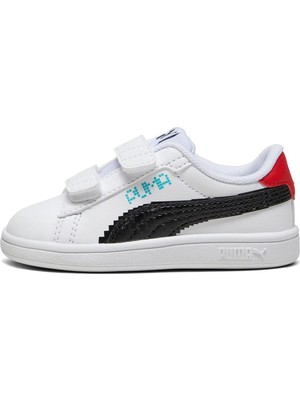 Puma Smash 3.0 Inf Racing Çocuk Spor Ayakkabı - 39257901 35 - Beyaz