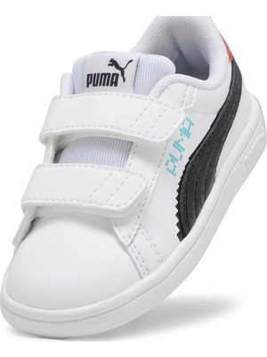 Puma Smash 3.0 Inf Racing Çocuk Spor Ayakkabı - 39257901 33 - Beyaz