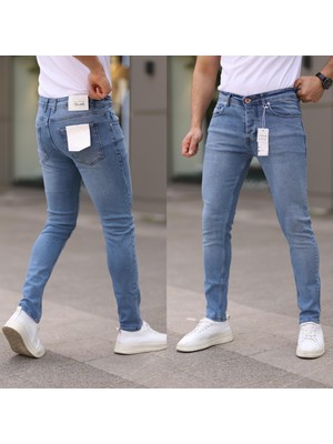 Redcode Jeans Erkek Likralı Slim Fit Jean-Kot Pantolon