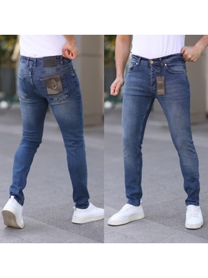 Redcode Jeans Erkek Likralı Slim Fit Jean-Kot Pantolon