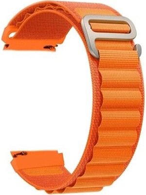 Teleplus Fossil Gen 5 FTW4024 44MM Kordon Kayış Alpine Nylon Kumaş 22/alp