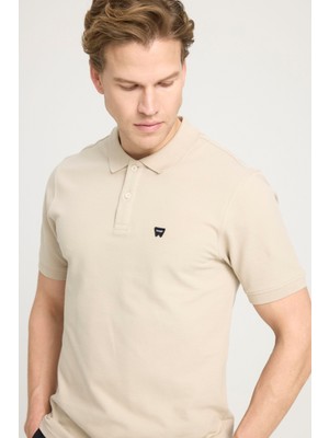 Wrangler Erkek Kısa Kollu Polo Yaka T-Shirt - W7D5K4XX2TUQ