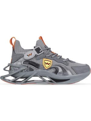 NORTH WILD Greed Erkek Sneakers - Gri-Oranj